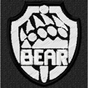 Патч, шеврон Escape from tarkov BEAR 57x66 вышивка